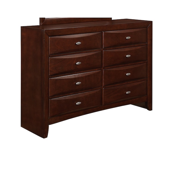 Global Furniture Usa Transitional  Linda Merlot Queen Bed Group - 2870