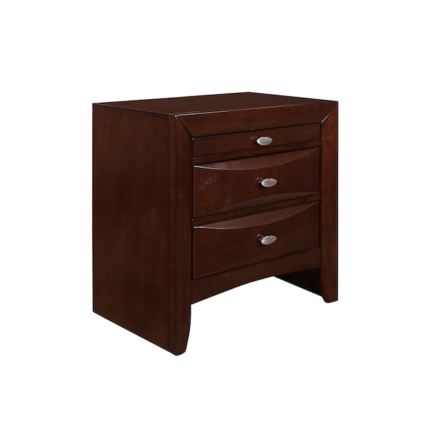 Global Furniture Usa Transitional  Linda Merlot Queen Bed Group - 2870