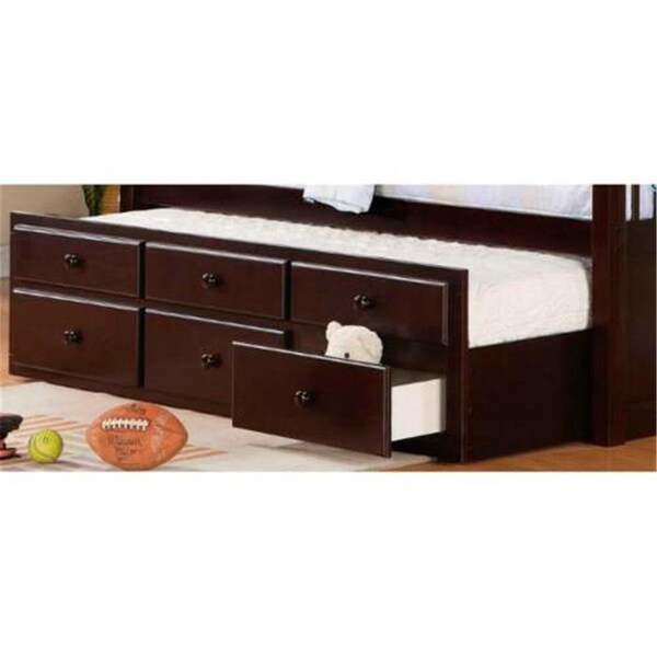 Coaster coaster 460074 Logan Beds Trundle with Storage in Cappuccino - 460074