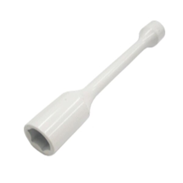 Keen 0.5 in. Drive Torque 6 Point Sockets, White - 22 mm & 120 lbs - KE2996264