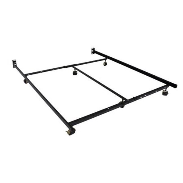 Hollywood Bed & Spring Manufacturing Hollywood Bed & Spring Manufacturing 6356LPR-I Low Profile Premium Lev-R-Lock Bed Frame - All Size - 6356LPR-I