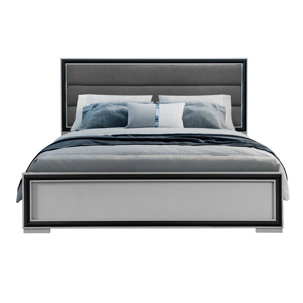 Global Furniture Usa AMELIA-GREY/BLACK-QBG W/LED - 6231