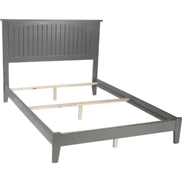Atlantic Furniture Nantucket Full Traditional Bed - Grey - AR8231039