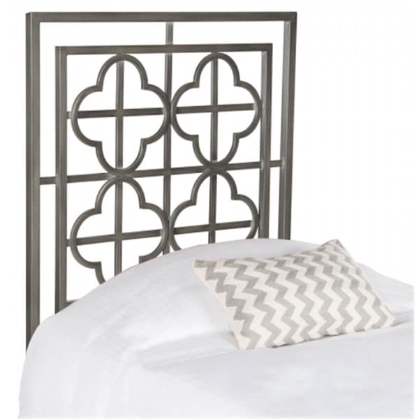 Safavieh Lucina Metal Twin Size Headboard- Antique Iron - 59.8 x 1.3 x 38.6 in. - FOX6215C-T
