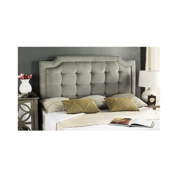 Safavieh Saphire King Size Headboard, Grey - 53.9 x 3.5 x 77.6 in. - MCR4047E-K