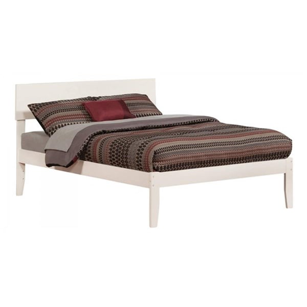 Atlantic Furniture Orlando Bed, White - Full - AR8131032