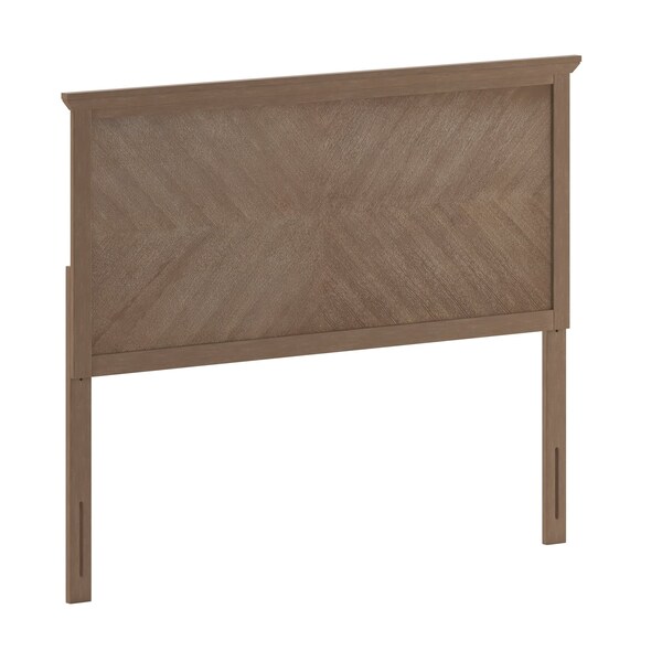 Flash Furniture Full Light Brown Herringbone Adjustable Headboard - MG-97881-FHB-F-LTBRN-GG
