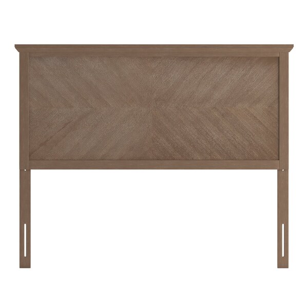 Flash Furniture Full Light Brown Herringbone Adjustable Headboard - MG-97881-FHB-F-LTBRN-GG