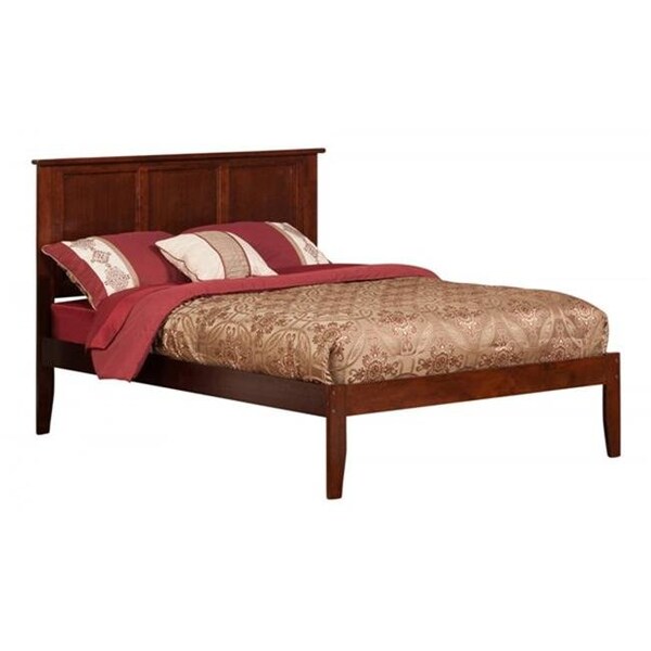 Atlantic Furniture Atlantic Furniture AR8631034 Madison Bed; Antique Walnut - Full - AR8631034