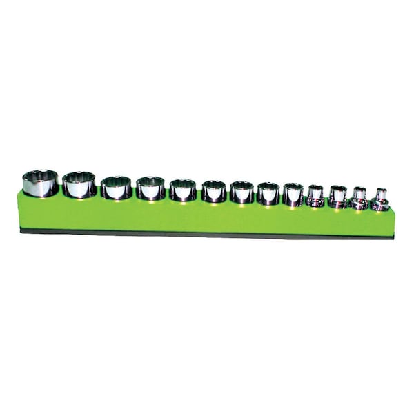Eat-In 0.37 in. Metric PEG Socket Holder, Green - EA3593739