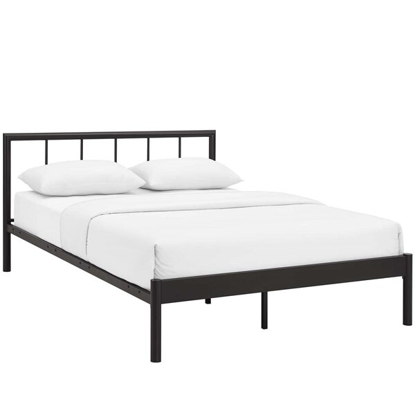 Modway Furniture 35.5 x 57 in. Gwen Full Bed Frame - Brown - MOD-5544-BRN-SET