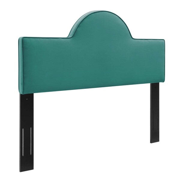 Modway Furniture Dawn Performance Velvet Headboard, Teal - Twin Size - MOD-6302-TEA