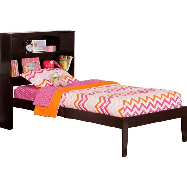 Atlantic Furniture Newport Open Foot Bed, Espresso - Twin Extra Large - AR8511001