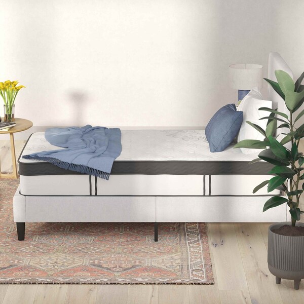 Flash Furniture 12" Memory Foam and Pocket Spring Mattress - Twin - CL-BT33PM-R12M-T-GG
