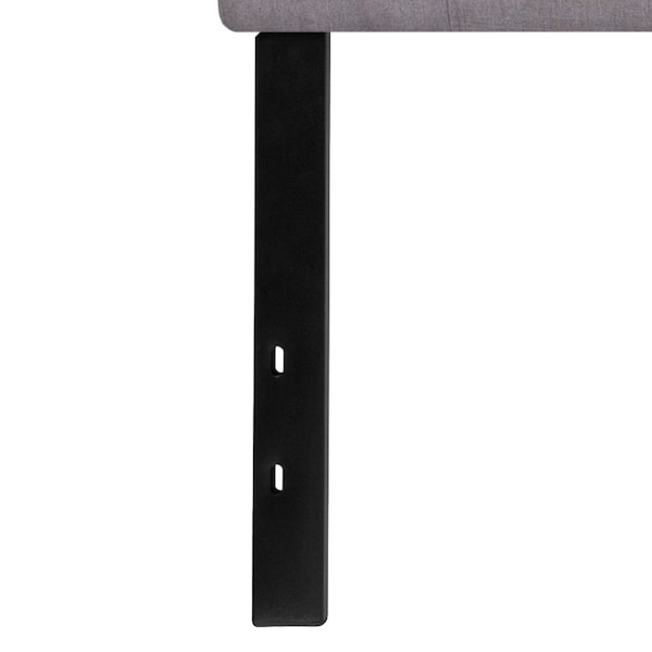 Flash Furniture King, Bedford Headboard, Gray Fabric - HG-HB1704-K-LG-GG