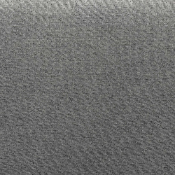 Baxton Studio Dexter Modern Dark Grey Fabric Upholstered and Walnut Brown Finished Wood Headboard-Twin - 191-11534-ZORO
