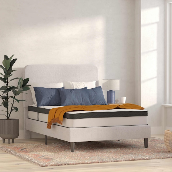 Flash Furniture 10" Hybrid Mattress, Full Mattress in a Box - CL-E230P-R-F-10-GG