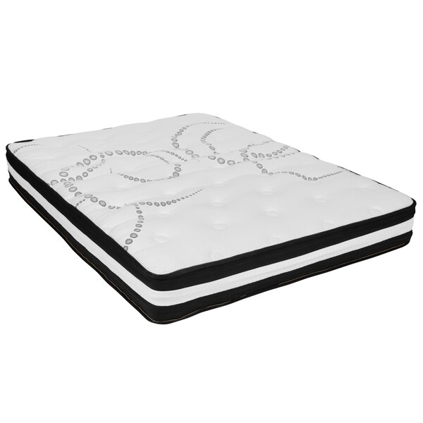 Flash Furniture 10" Hybrid Mattress, Full Mattress in a Box - CL-E230P-R-F-10-GG
