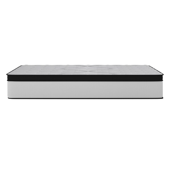 Flash Furniture 12" Firm Hybrid Mattress-King Mattress in a Box - CL-FR231-12-K-GG