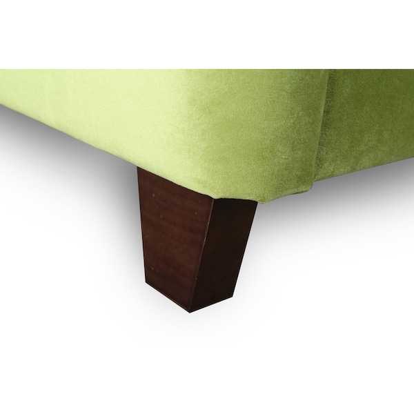 Manhattan Comfort Parlay Queen-Size Bed in Pine Green - BD006-QN-PG