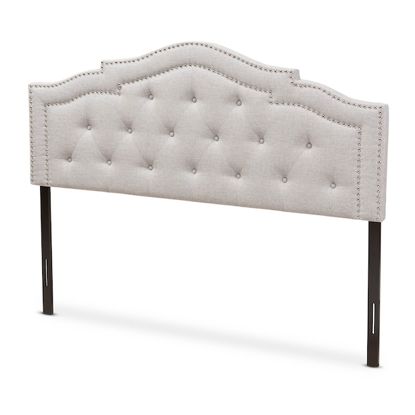Baxton Studio Edith Modern Greyish Beige Queen Size Headboard - 142-7781