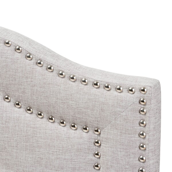 Baxton Studio Edith Modern Greyish Beige Queen Size Headboard - 142-7781