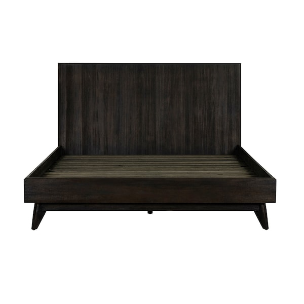 Armen Living Baly Acacia Mid-Century Platform King Bed - LCLFBDKG