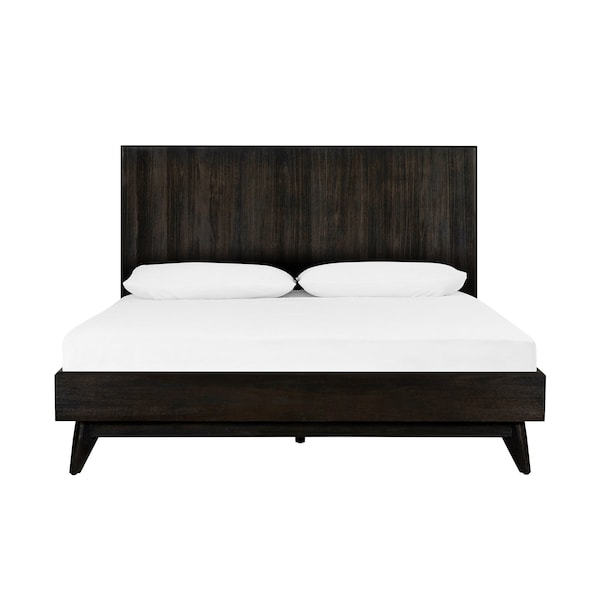 Armen Living Baly Acacia Mid-Century Platform King Bed - LCLFBDKG