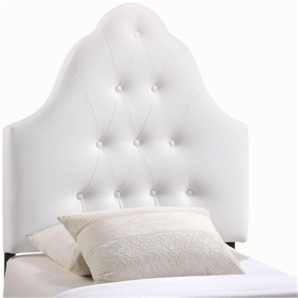 East End Imports Sovereign Twin Vinyl Headboard- White - MOD-5169-WHI