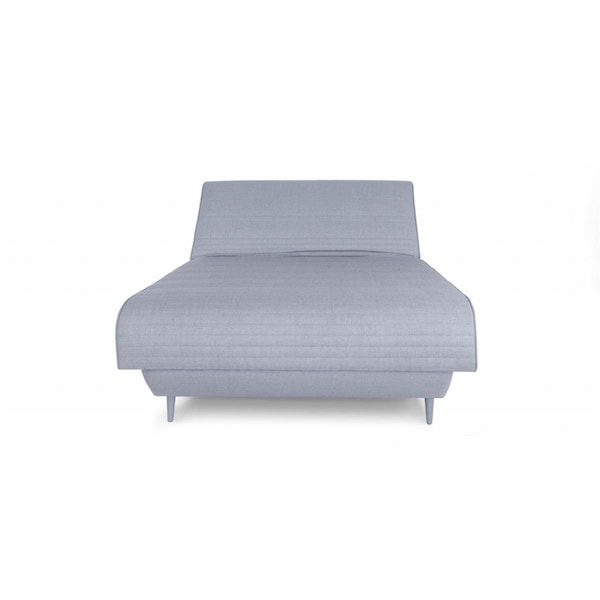 Gfancy Fixtures Adjustable Hybrid Storage Bed with Full Mattress, Light Gray - GF3110719