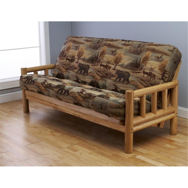Kodiak Lodge Frame Canadian Full Mattress- Tan - Brown - KFLDCANLF5MD3