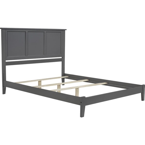 Atlantic Furniture Madison Queen Traditional Bed - Grey - AR8641039