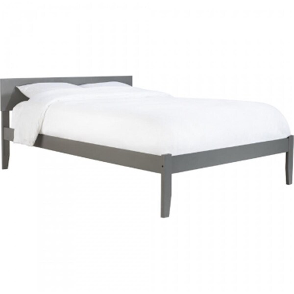Atlantic Furniture Orlando King Platform Bed With Open Foot Board - Grey - AR8151009