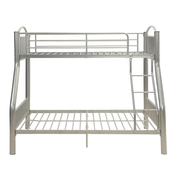 Oceantailer 67 x 78 x 56 in. Metal Twin Over Full Bunkbed - Silver - 286162