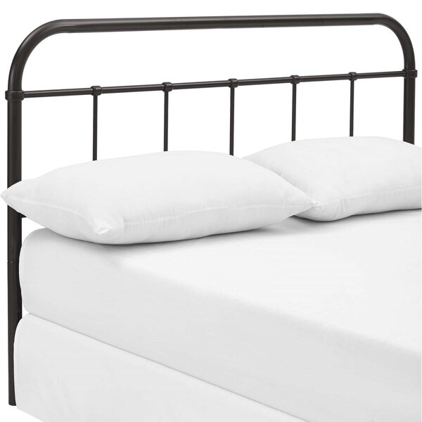 Modway Furniture 40.5 x 2 in. Serena King Steel Headboard Brown - MOD-5537-BRN