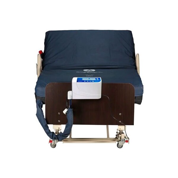 Dynarex Dynarex DynaRest Airfloat Deluxe Air Mattress W/ Perimeter, 80inL x 36inW x 11inH - 10444