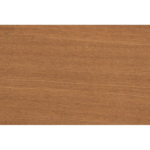 Baxton Studio Lorana Mid-Century Modern Grey Fabric and Walnut Brown Wood Queen Size Platform Bed - 246-12644-9408-ZORO