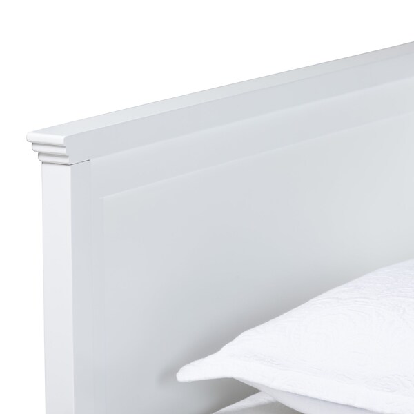 Baxton Studio Viva Classic and Traditional White Finished Wood Twin Size Daybed - 224-12600-ZORO