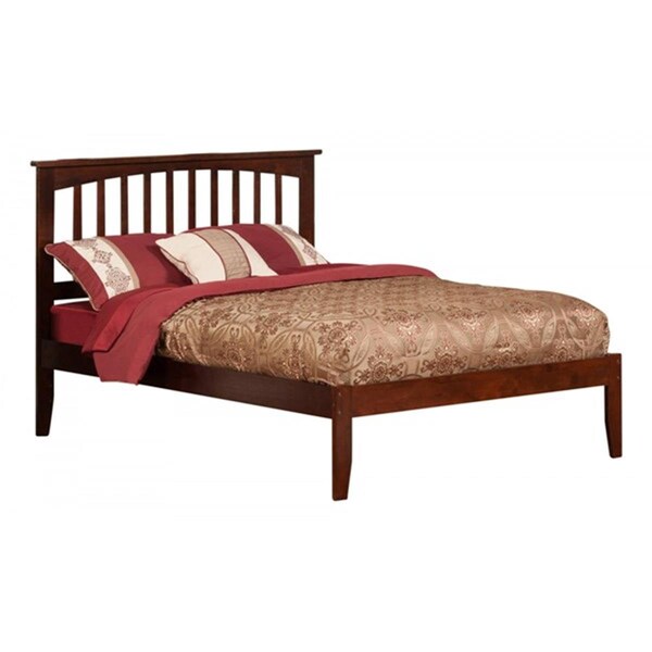 Atlantic Furniture Mission Bed, Antique Walnut - Full - AR8731034