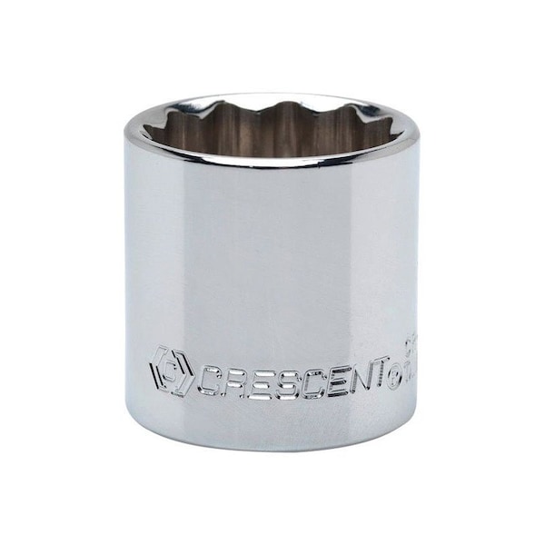 Weller Crescent 1/4 in. X 3/8 in. drive SAE 12 Point Standard Socket 1 pc - CDS23N