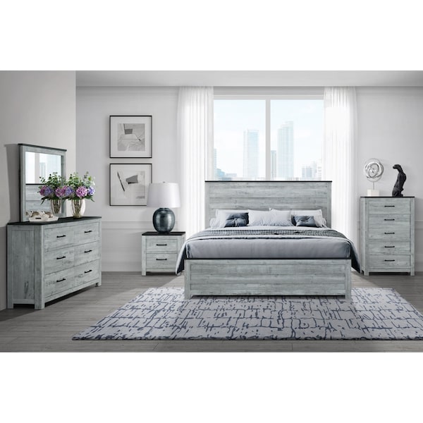 Global Furniture Usa OZARK-GREY WASH-KBG - 6333