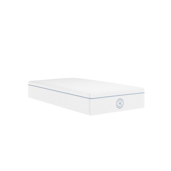 Martha Stewart SleepComplete 12 Inch Twin Medium Firm Hybrid Pocket Spring and Foam Dual-Action Cooling Mattress - CL-MODE1-12T-MS