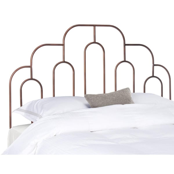 Safavieh Paloma Retro Metal Full Size Headboard, Antique Bronze - HBD6201D-F