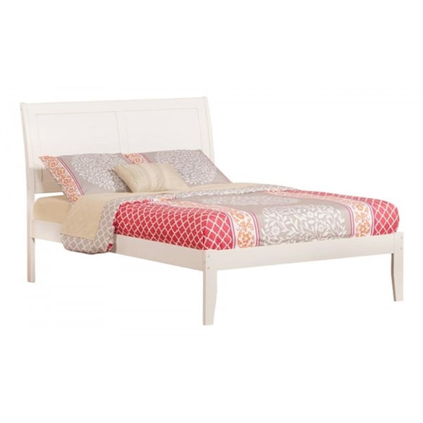 Atlantic Furniture Portland Bed, White - Full - AR8931032