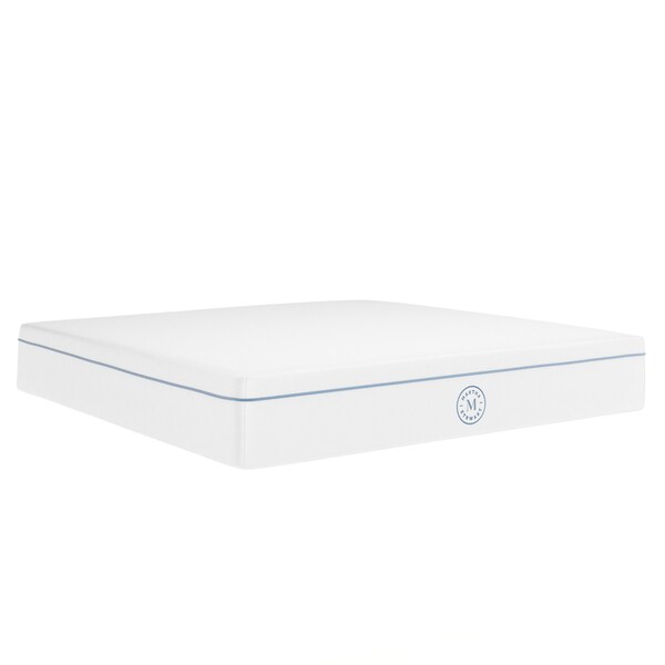 Martha Stewart SleepComplete 12 Inch King Medium Firm Hybrid Pocket Spring and Foam Dual-Action Cooling Mattress - CL-MODE1-12K-MS