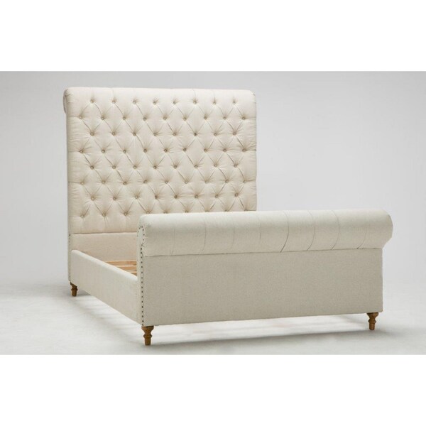 Manhattan Comfort Empire Full-Size Bed in Cream - BD001-FL-CR