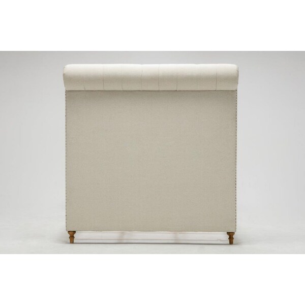 Manhattan Comfort Empire Full-Size Bed in Cream - BD001-FL-CR