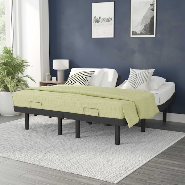 Flash Furniture Twin XL Adjustable Bed Base-Wireless Remote - AL-DM0201-TXL-GG