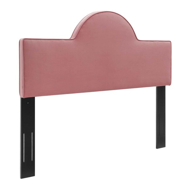 Modway Furniture Dawn Performance Velvet Headboard, Dusty Rose - Twin Size - MOD-6302-DUS