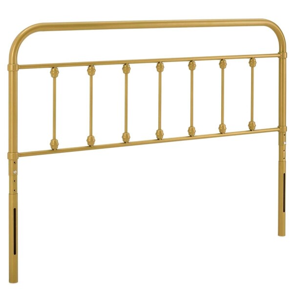 Modway Furniture Sage Metal Headboard, Gold - King Size - MOD-6155-GLD